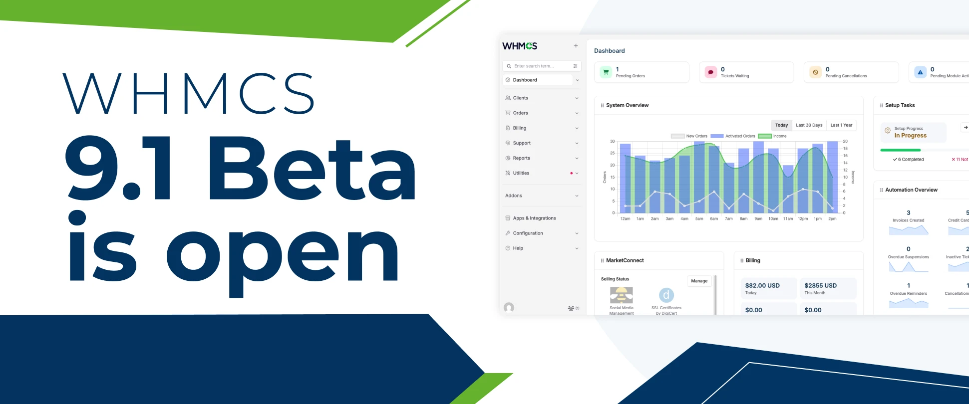 [From the Blog] WHMCS 9.1 Beta Now Available